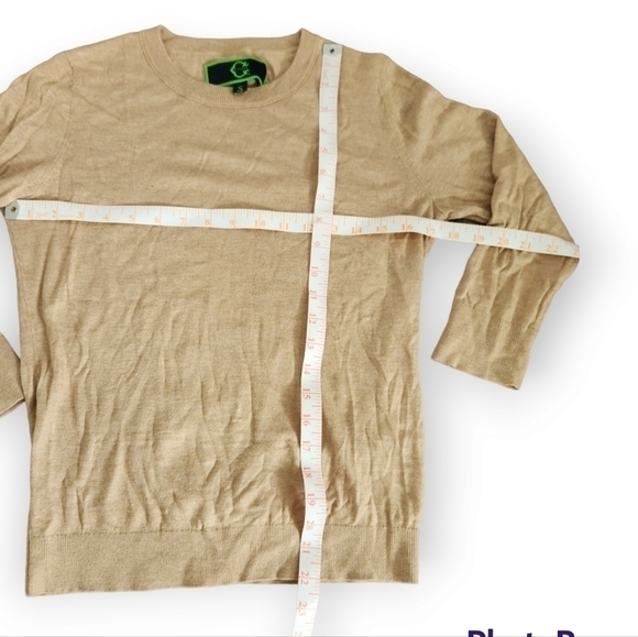 Christian Siriano C Wonder 3/4 Sleeve Crewneck Sweater Small - Picture 3 of 5